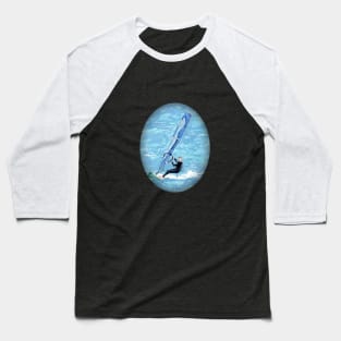 I Love Windsurfing! Baseball T-Shirt